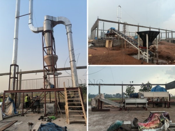 1噸/時(shí)木薯粉生產(chǎn)線(xiàn)——中非